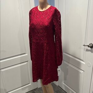 Brand new Elegant Red Lace Dress